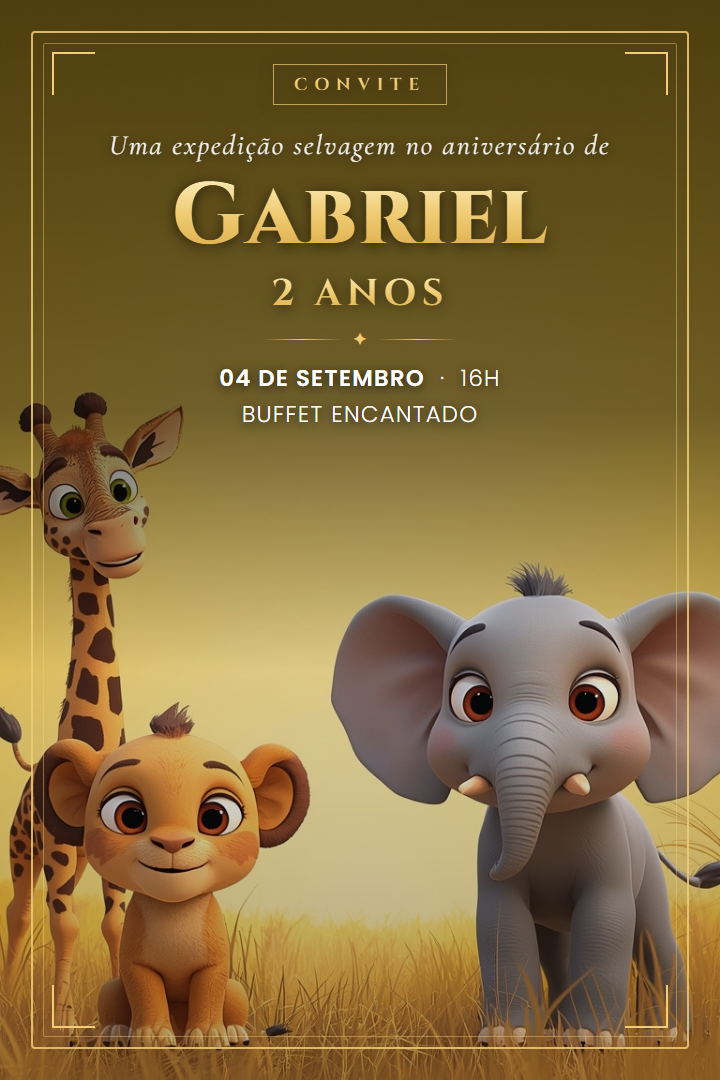 Bichinhos do Safári